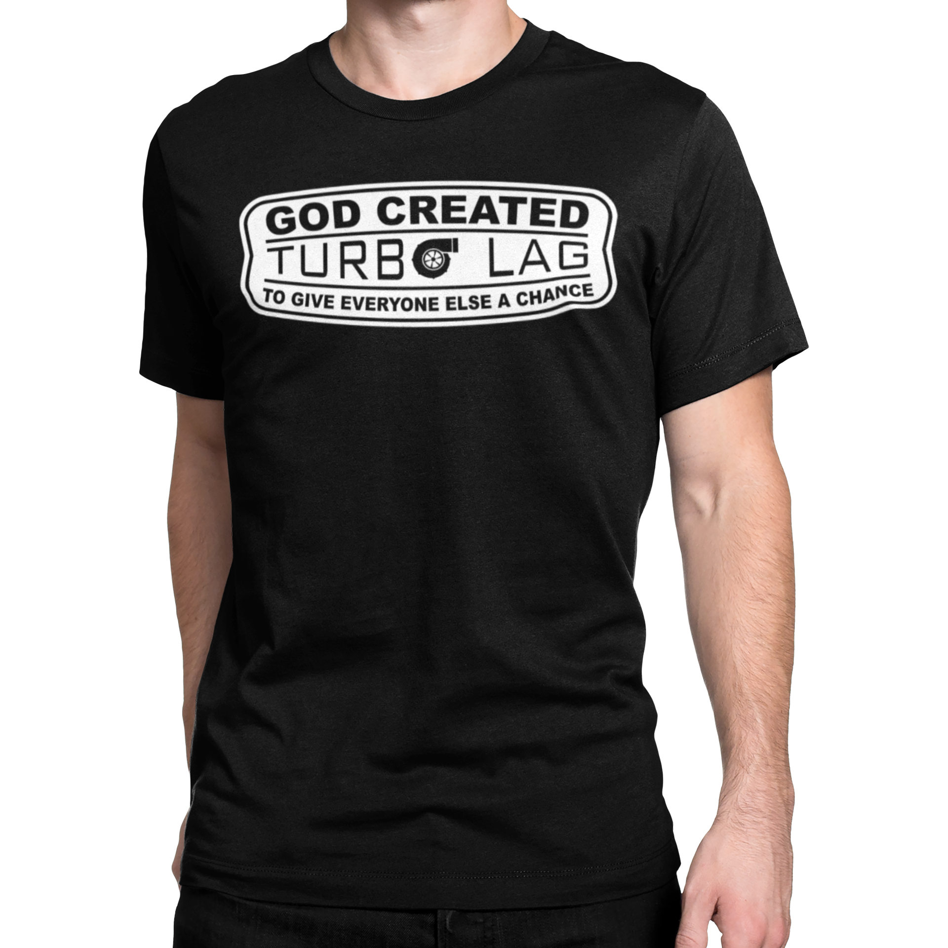 uafhængigt melodisk Delegeret GOD CREATED TURBO LAG T-shirt – Styln Industries