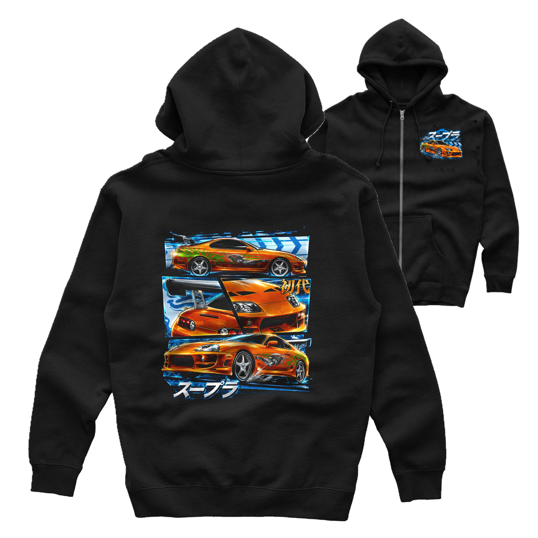 F&F ORANGE SUPRA Zip Up
