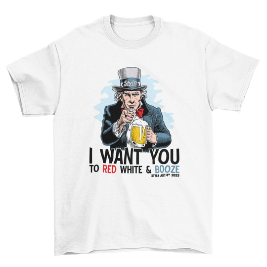 STYLN® JULY 4 I WANT YOU T-Shirt