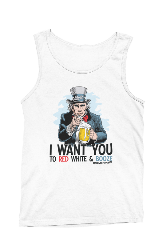 STYLN® JULY 4 I WANT YOU Tank Top