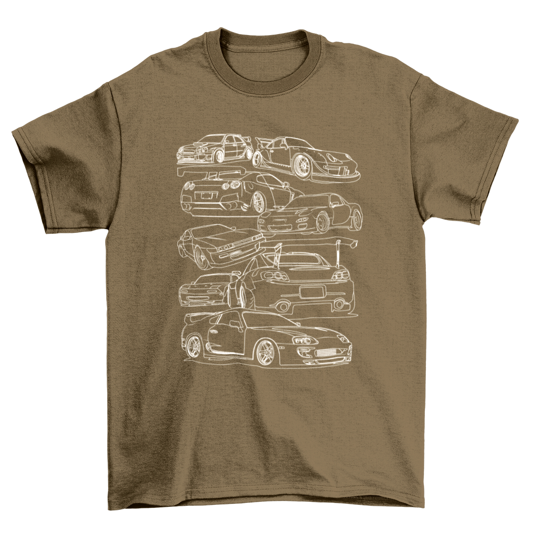 RACECAR LEGENDS WIRE T-shirt