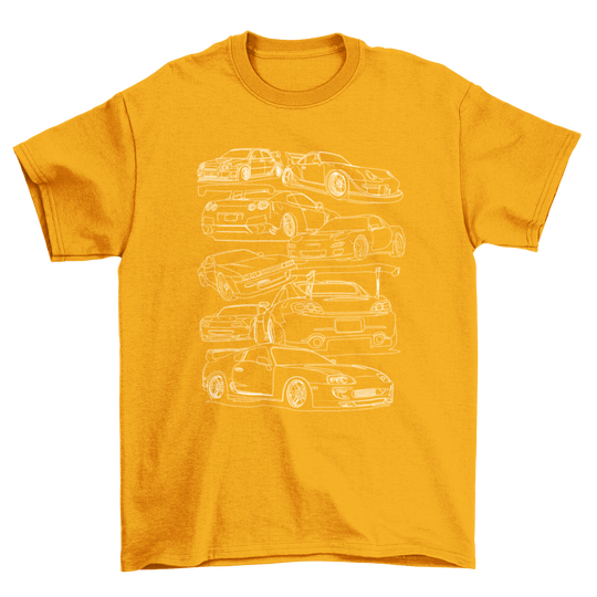 RACECAR LEGENDS WIRE T-shirt