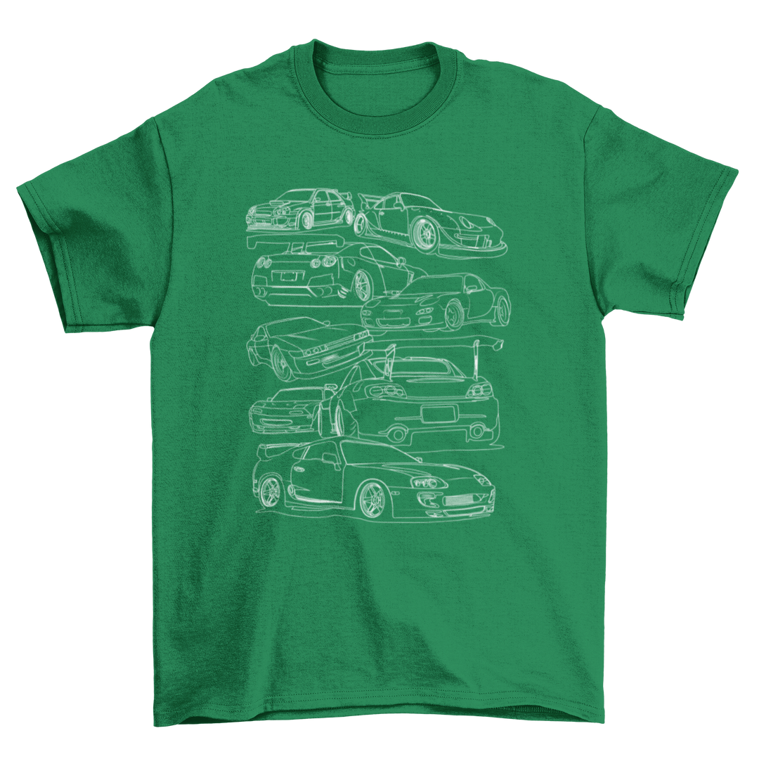 RACECAR LEGENDS WIRE T-shirt