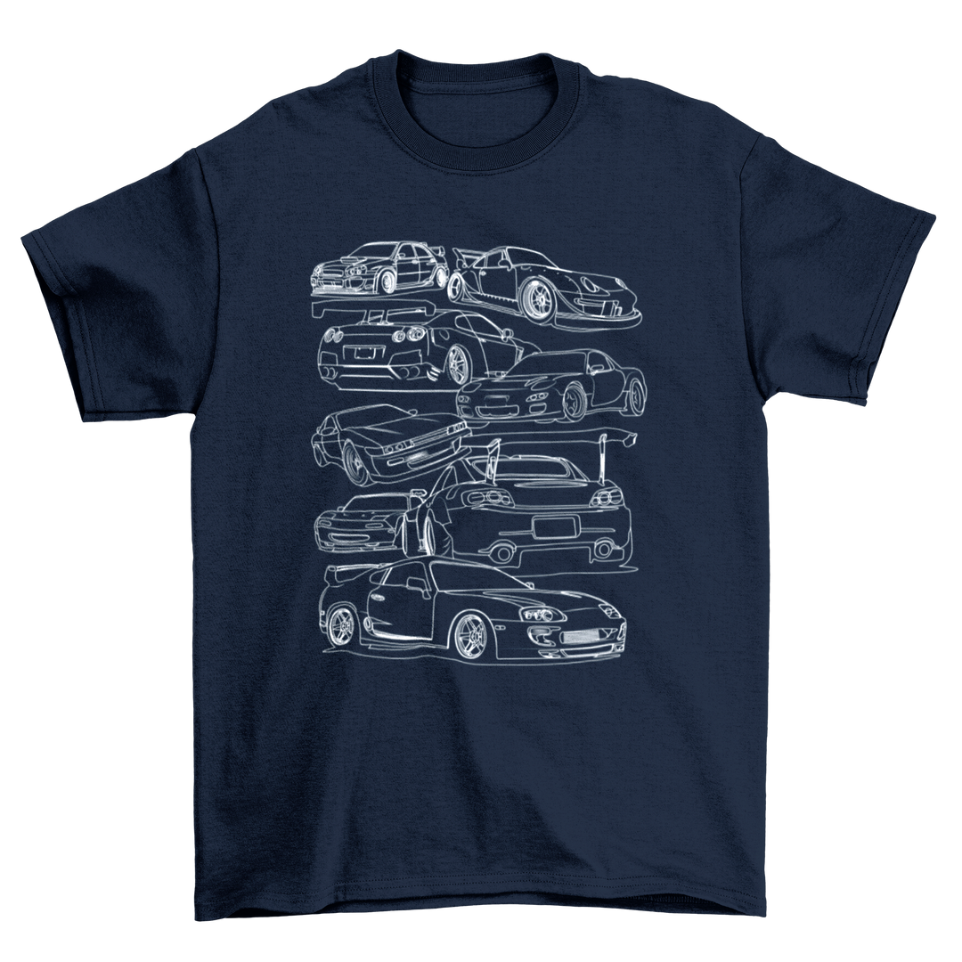 RACECAR LEGENDS WIRE T-shirt