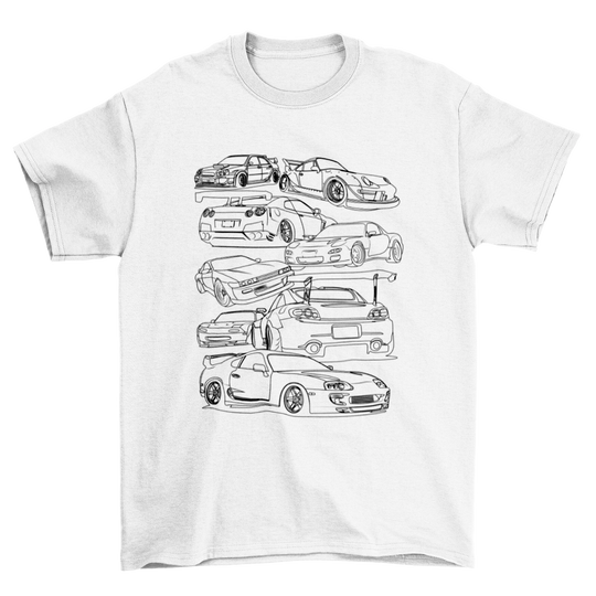 RACECAR LEGENDS WIRE T-shirt