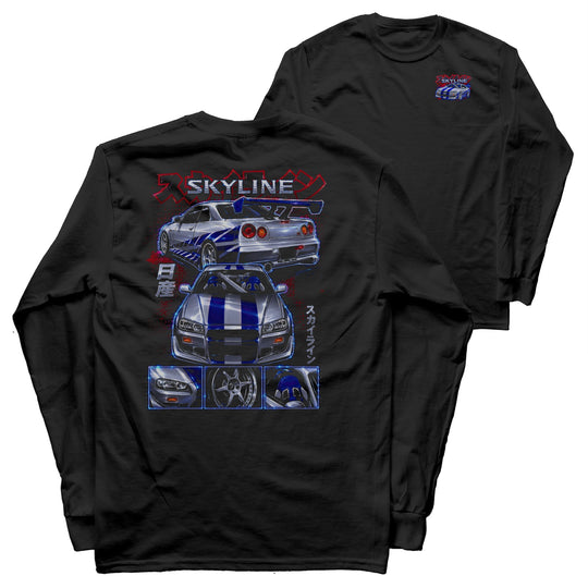 F&F BUSTER R34 GTR Long Sleeve