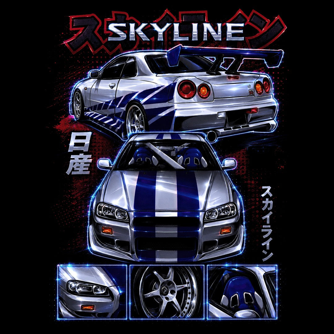 F&F BUSTER R34 GTR Design