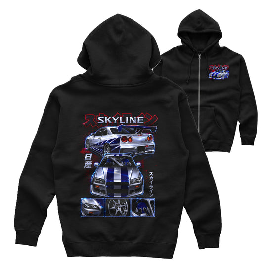 F&F BUSTER R34 GTR Zip Up