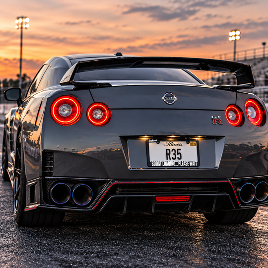 BOOST LOADING PLEASE WAIT License Plate Frame