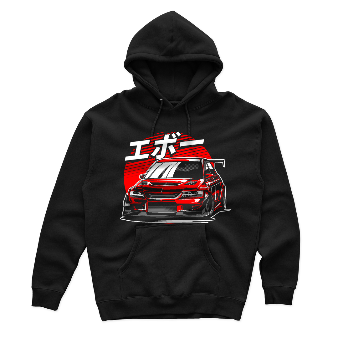 Evo Ix Red Hoodie