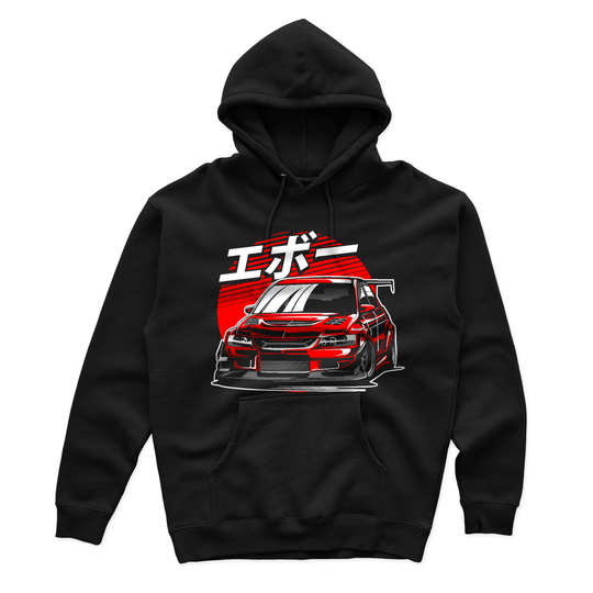 Evo Ix Red Hoodie