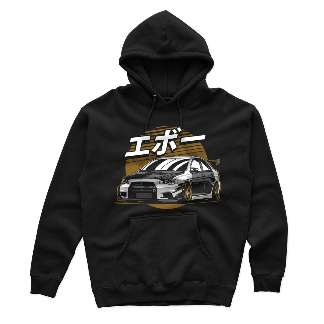Evo X White Hoodie