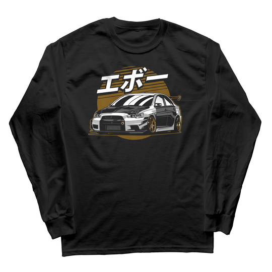 Evo X White Long Sleeve