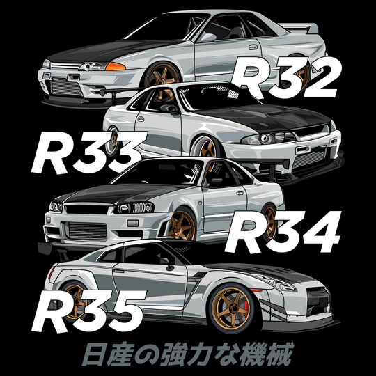 Gtr R32 R33 R34 R35 Design
