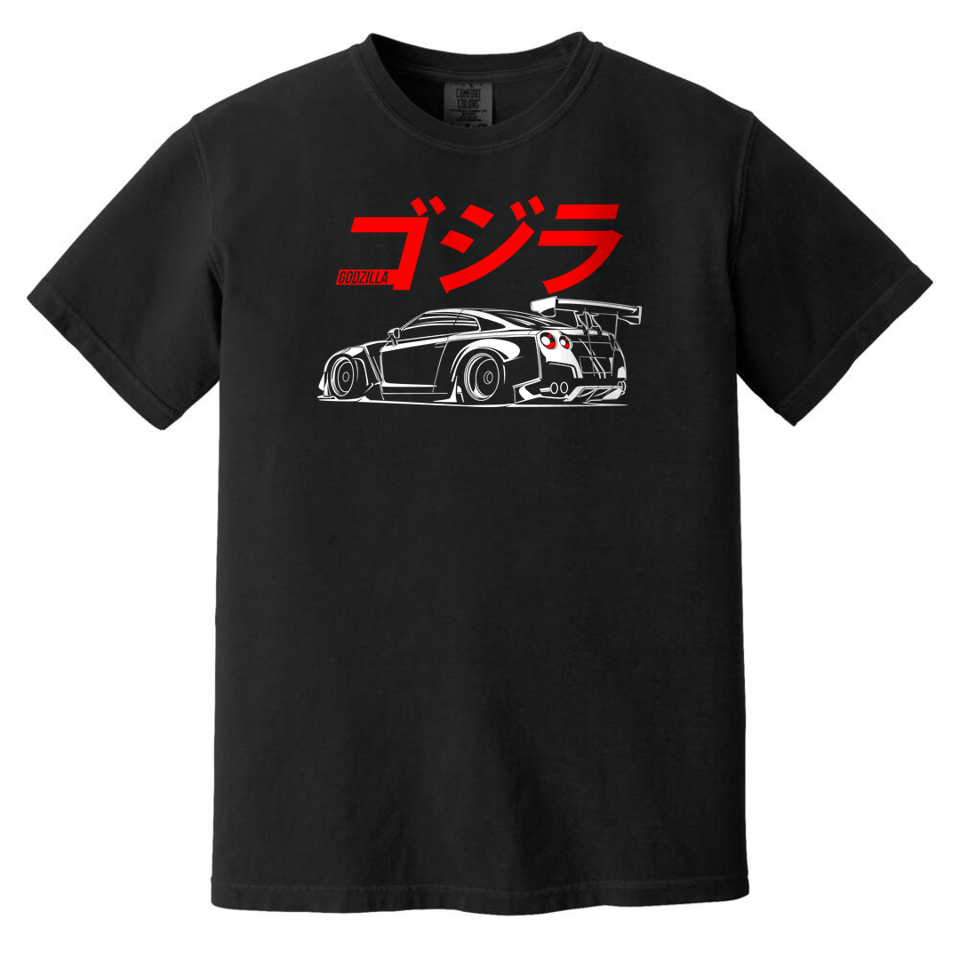 GTR R35 Godzilla Garment-Dyed T-Shirt