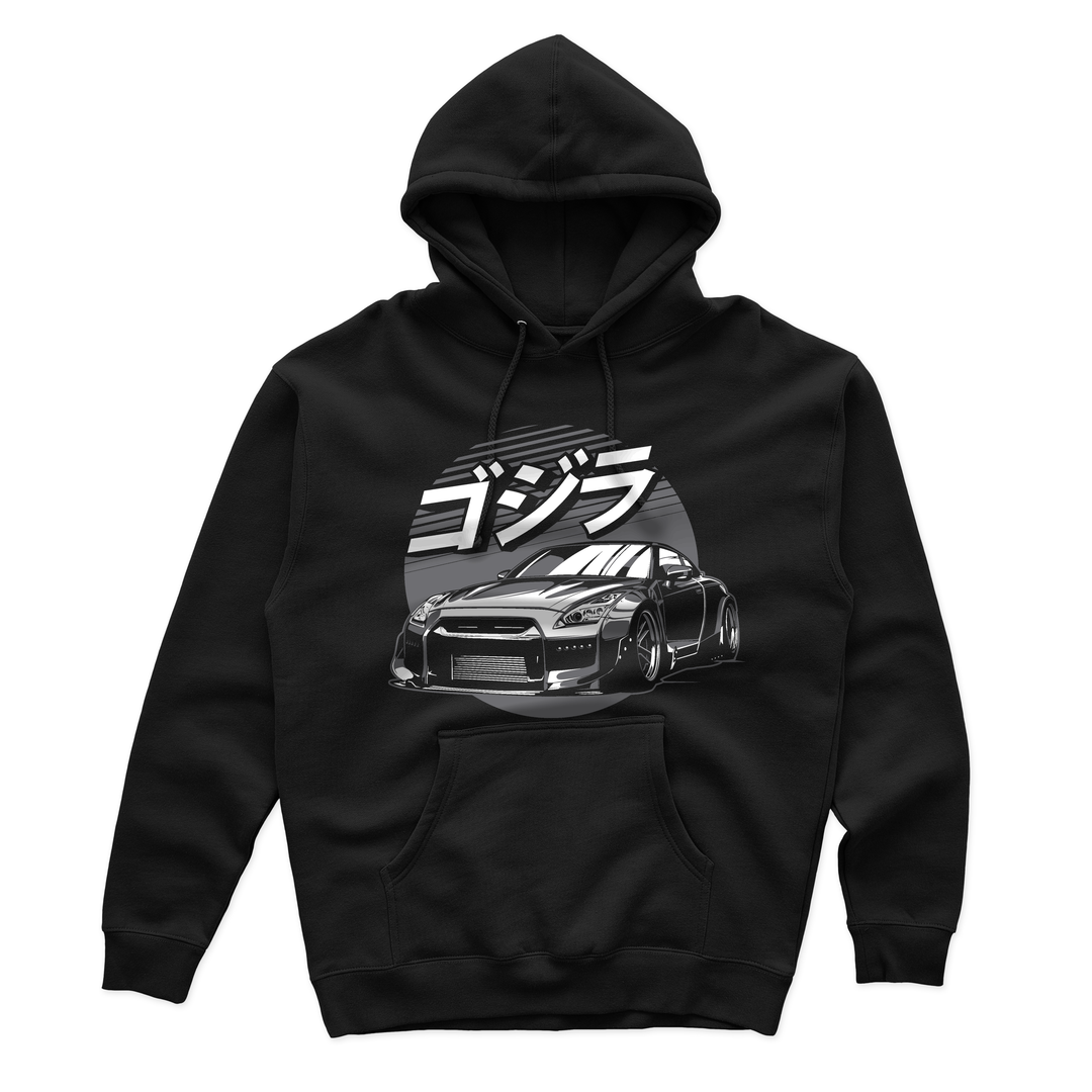 Gtr R35 Gray Hoodie