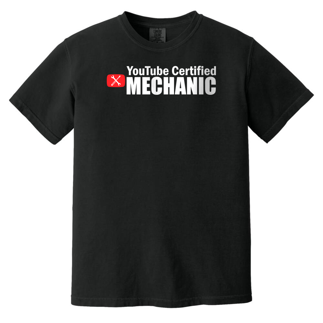 Youtube Certified Mechanic Garment-Dyed