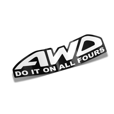 SLAP AWD DO IT ON ALL FOURS
