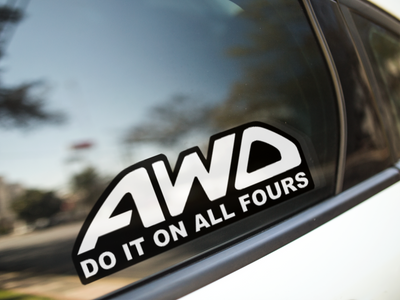 SLAP AWD DO IT ON ALL FOURS
