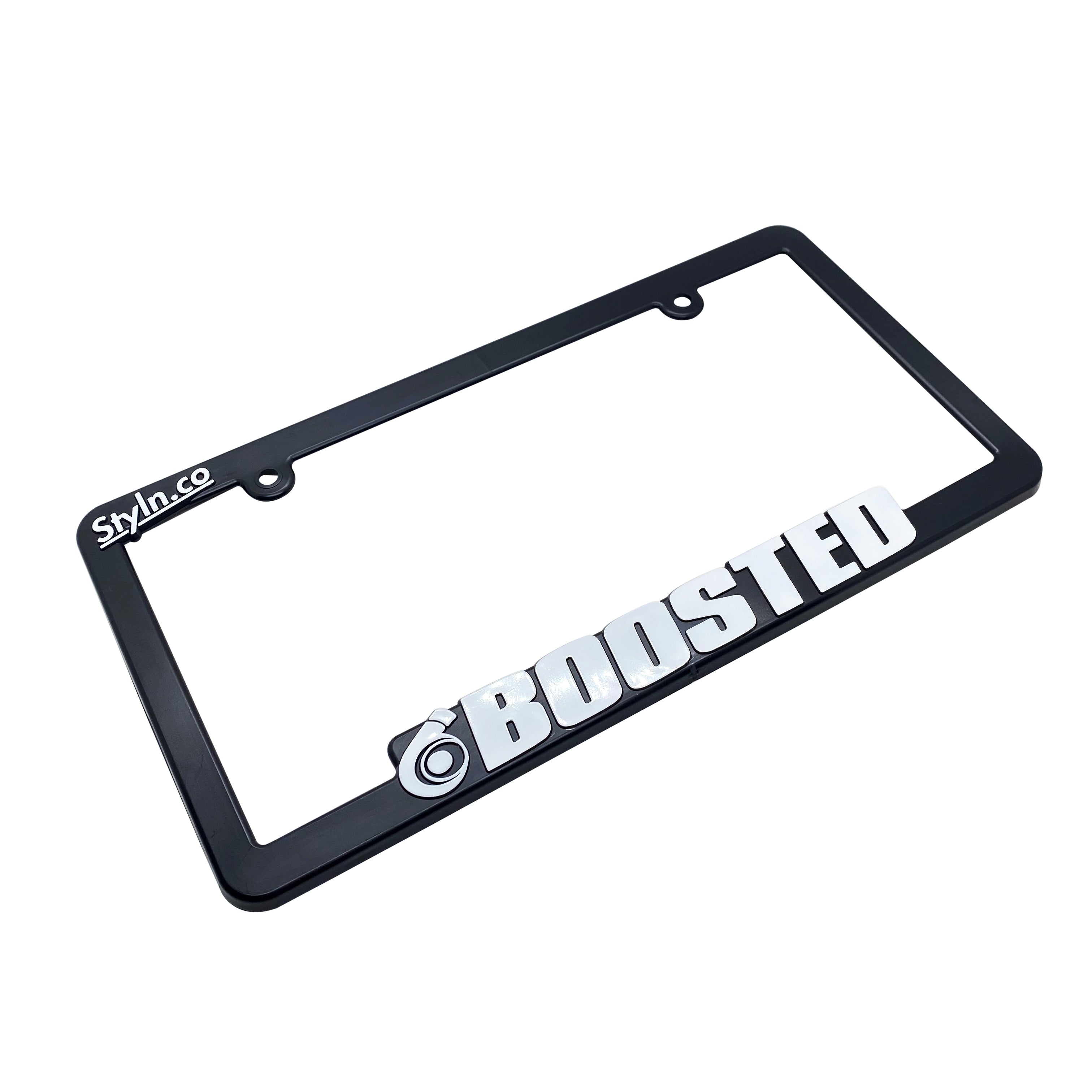 BOOSTED License Plate Frame Styln Industries