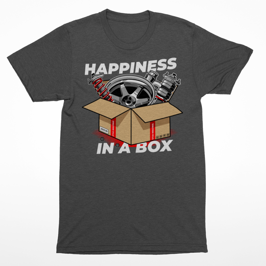 CAR PARTS BOX HAPPINESS T-Shirt