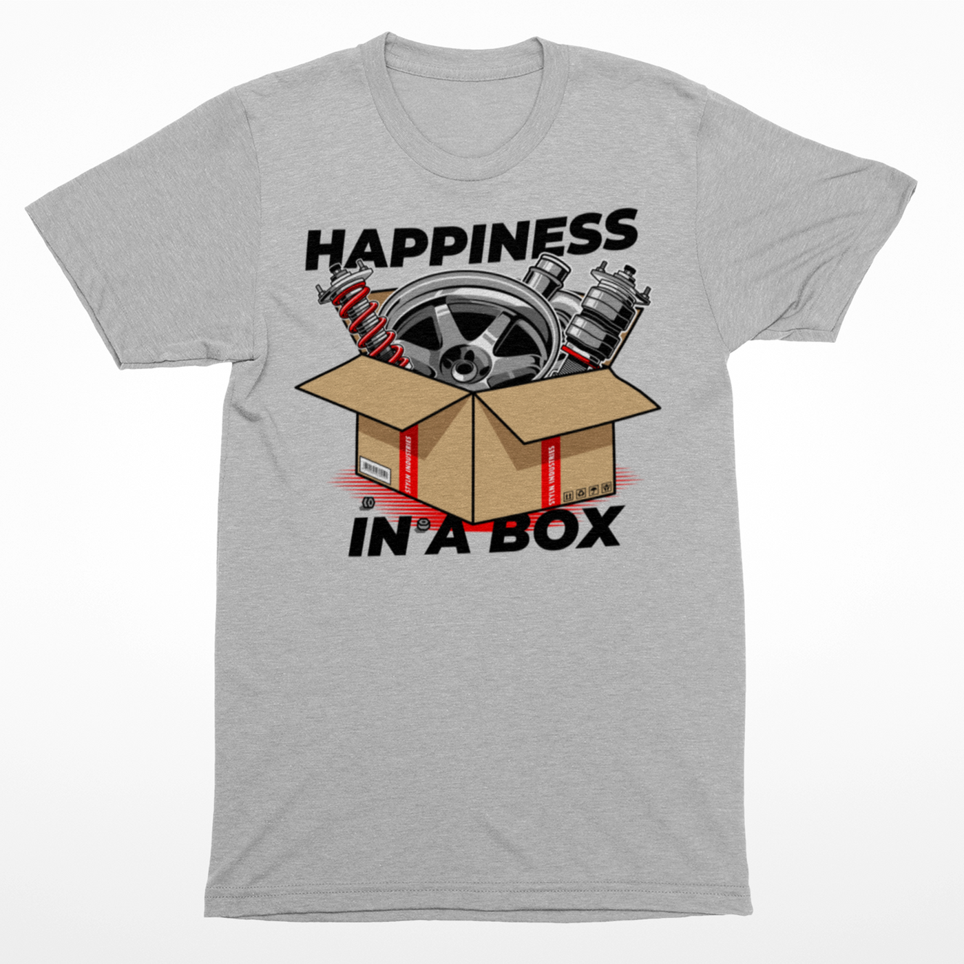 CAR PARTS BOX HAPPINESS T-Shirt
