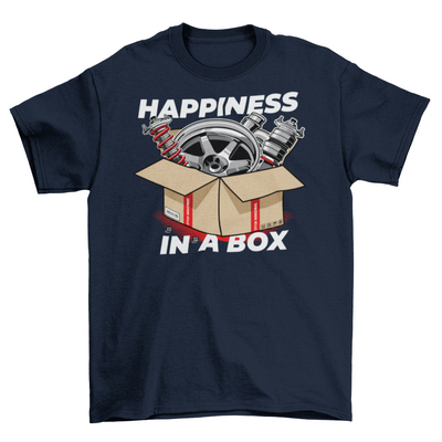 CAR PARTS BOX HAPPINESS T-Shirt
