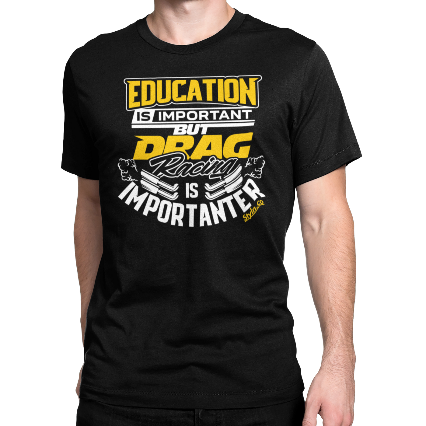 DRAG RACING IS IMPORTANTER T-shirt
