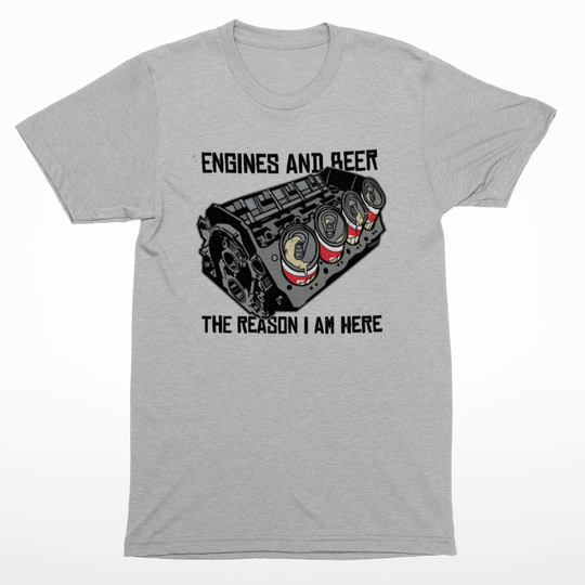 ENGINES AND BEER T-Shirt