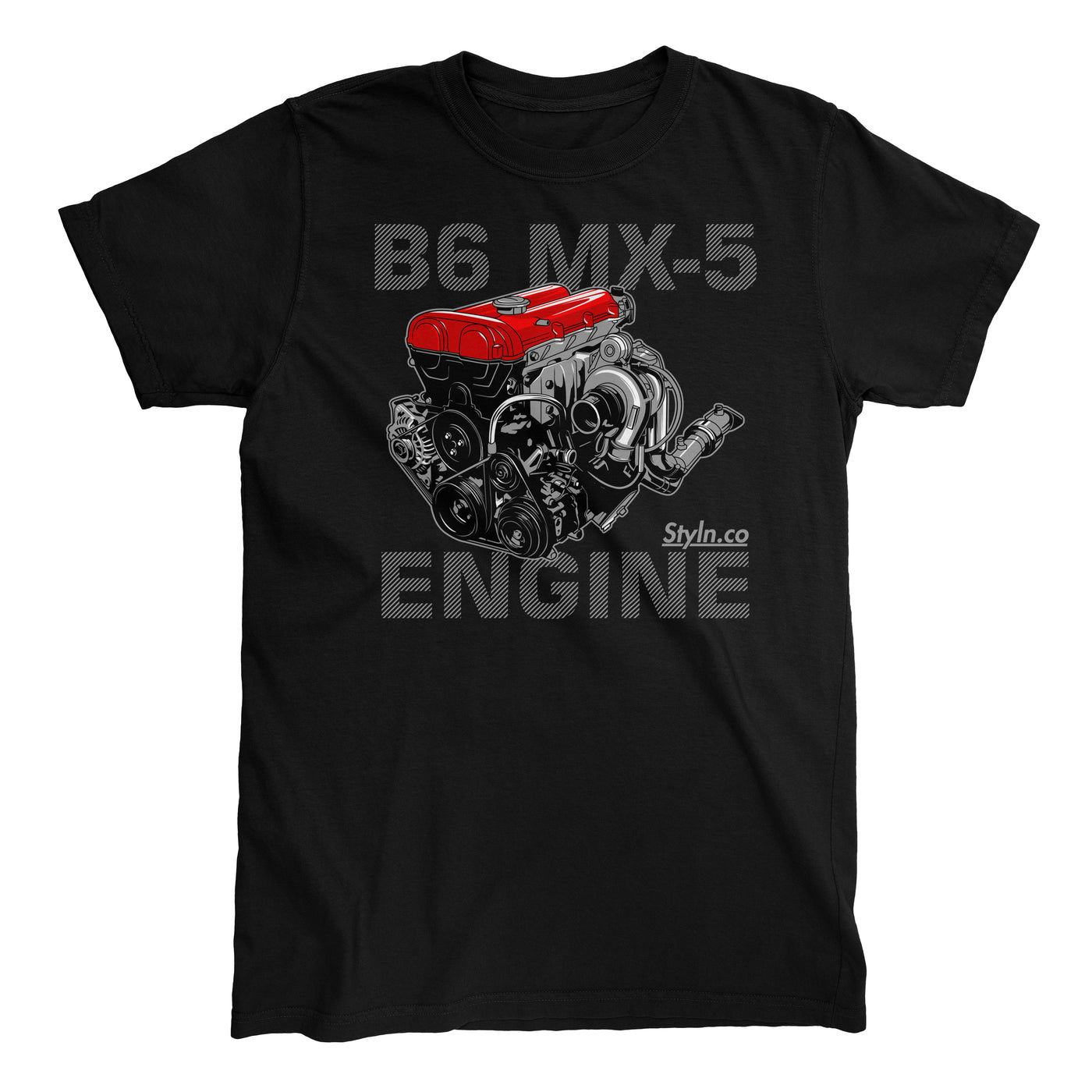 MIATA MX-5 B6 Engine T-shirt