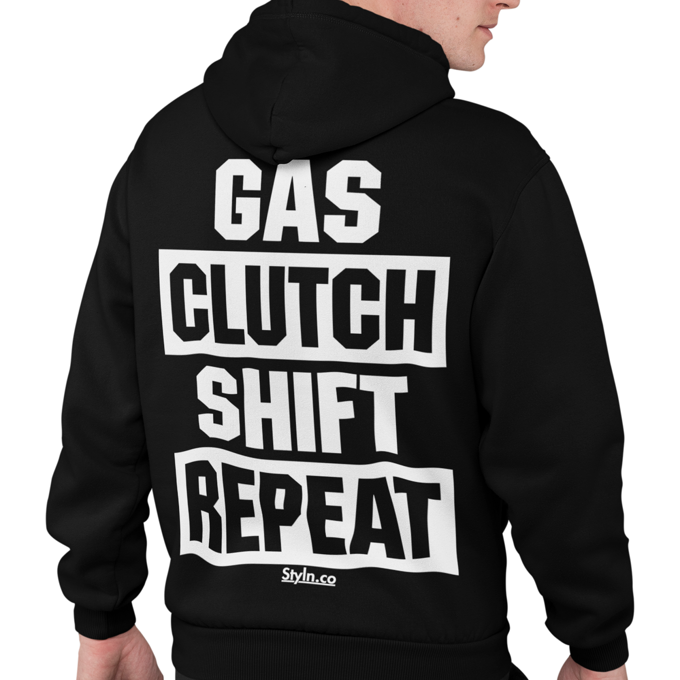 GAS CLUTCH SHIFT REPEAT Hoodie