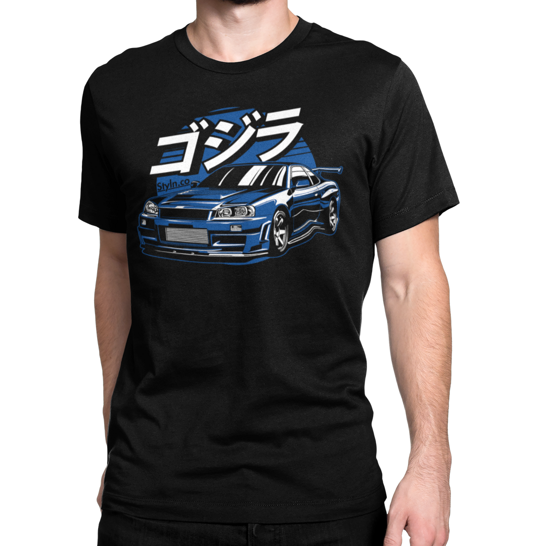 GTR R34 BLUE T-shirt