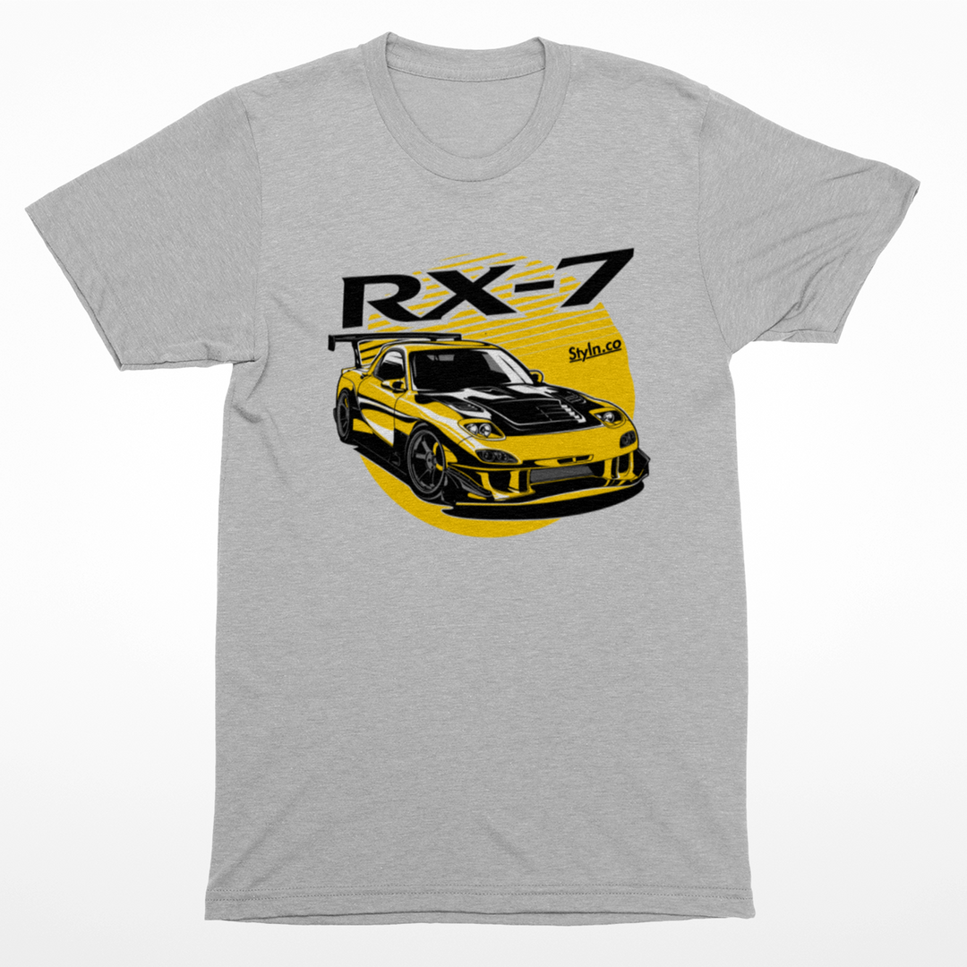 RX7 FD YELLOW SHIRT