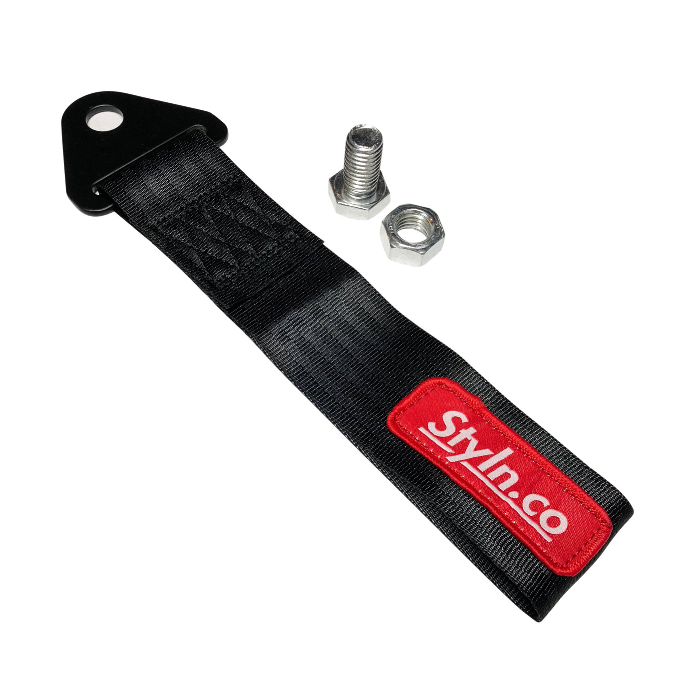 STYLN® Universal Racing High Strength Tow Strap Black