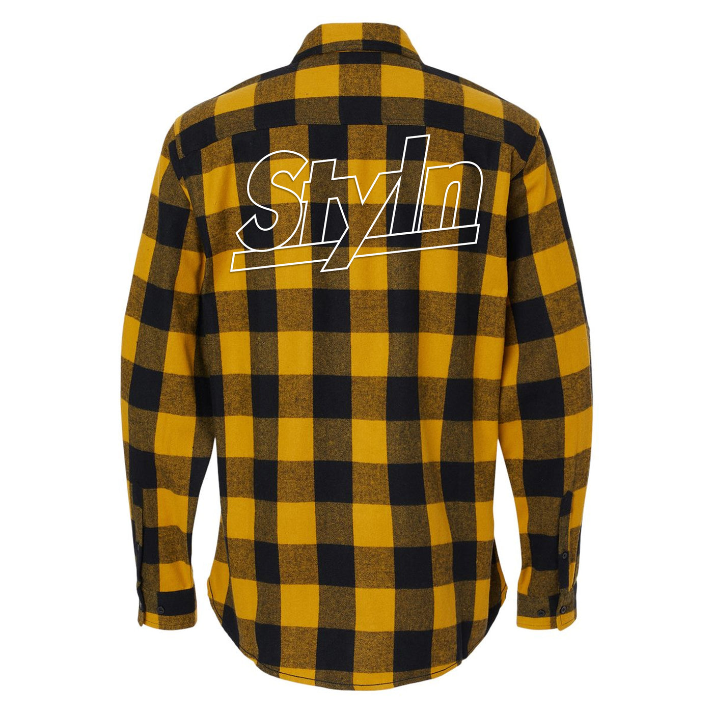 STYLN® Flannel Halloween Gold Black