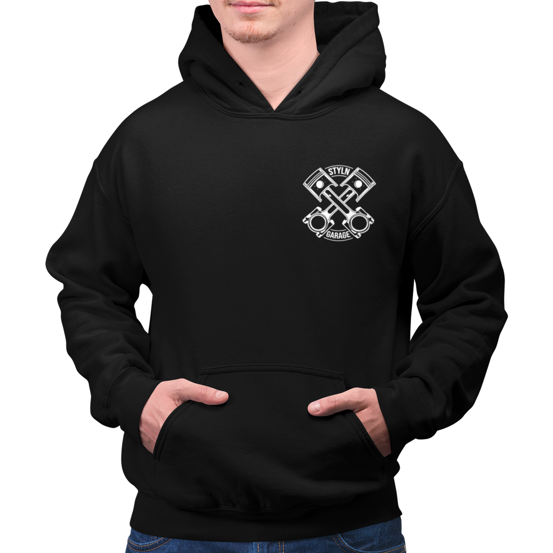 GAS CLUTCH SHIFT REPEAT Hoodie – Styln Industries GAS CLUTCH SHIFT REPEAT Hoodie – Styln Industries