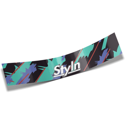 STYLN® WINDSHIELD BANNER RETRO 12" X 60"