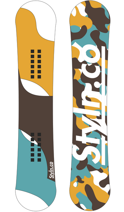 STYLN® Color Camo Snowboard