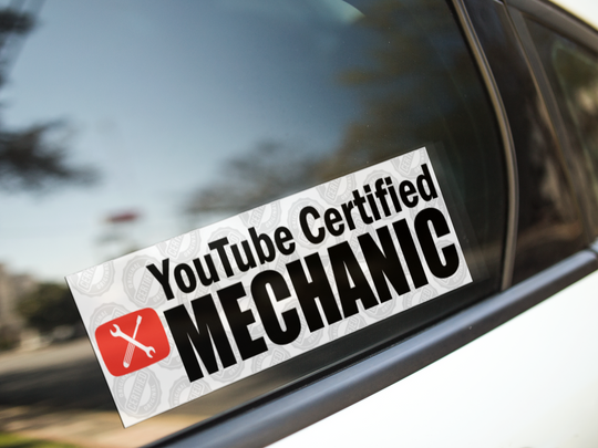 SLAP YOUTUBE CERTIFIED MECHANIC