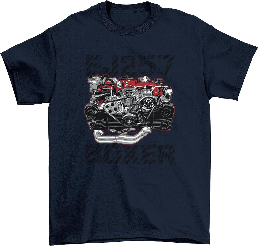 Subie Engine EJ257 Boxer T-Shirt