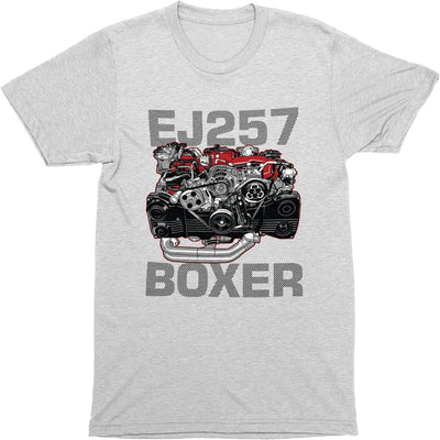 Subie Engine EJ257 Boxer T-Shirt