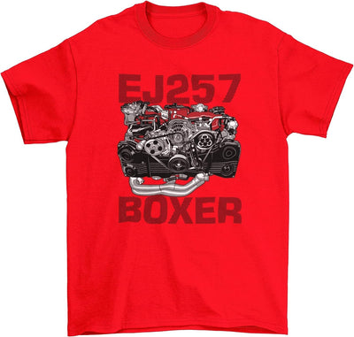 Subie Engine EJ257 Boxer T-Shirt