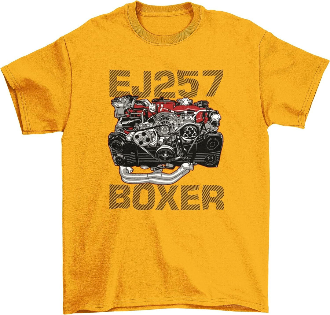 Subie Engine EJ257 Boxer T-Shirt