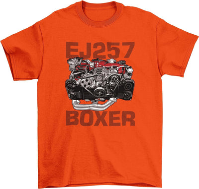 Subie Engine EJ257 Boxer T-Shirt