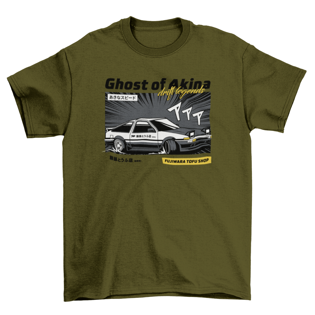 AE86 GHOST OF AKINA T-Shirt