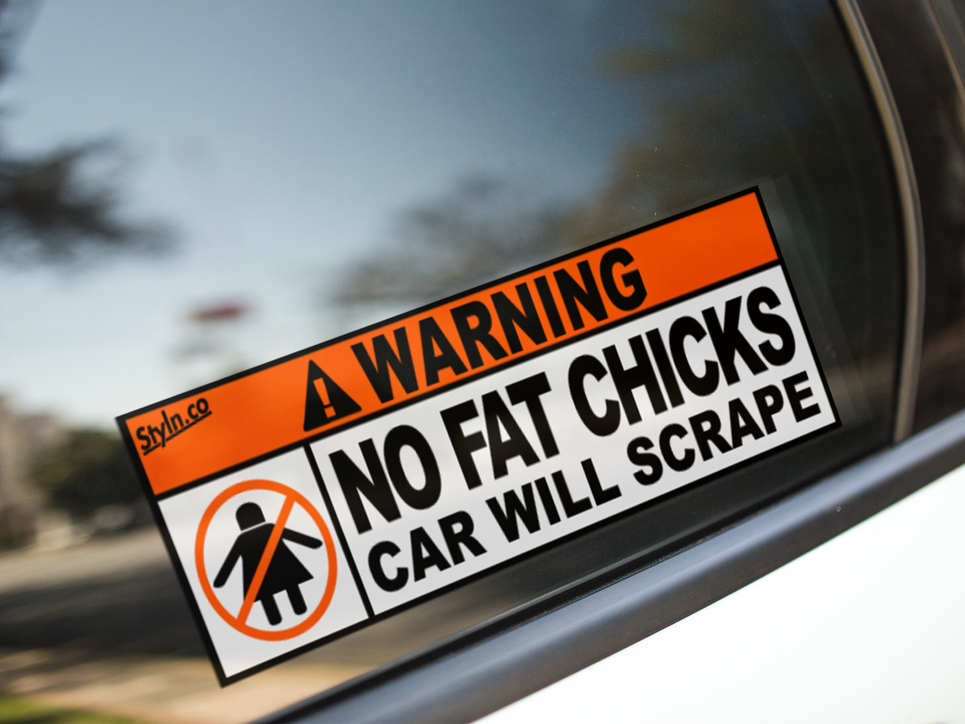 SLAP NO FAT CHICKS
