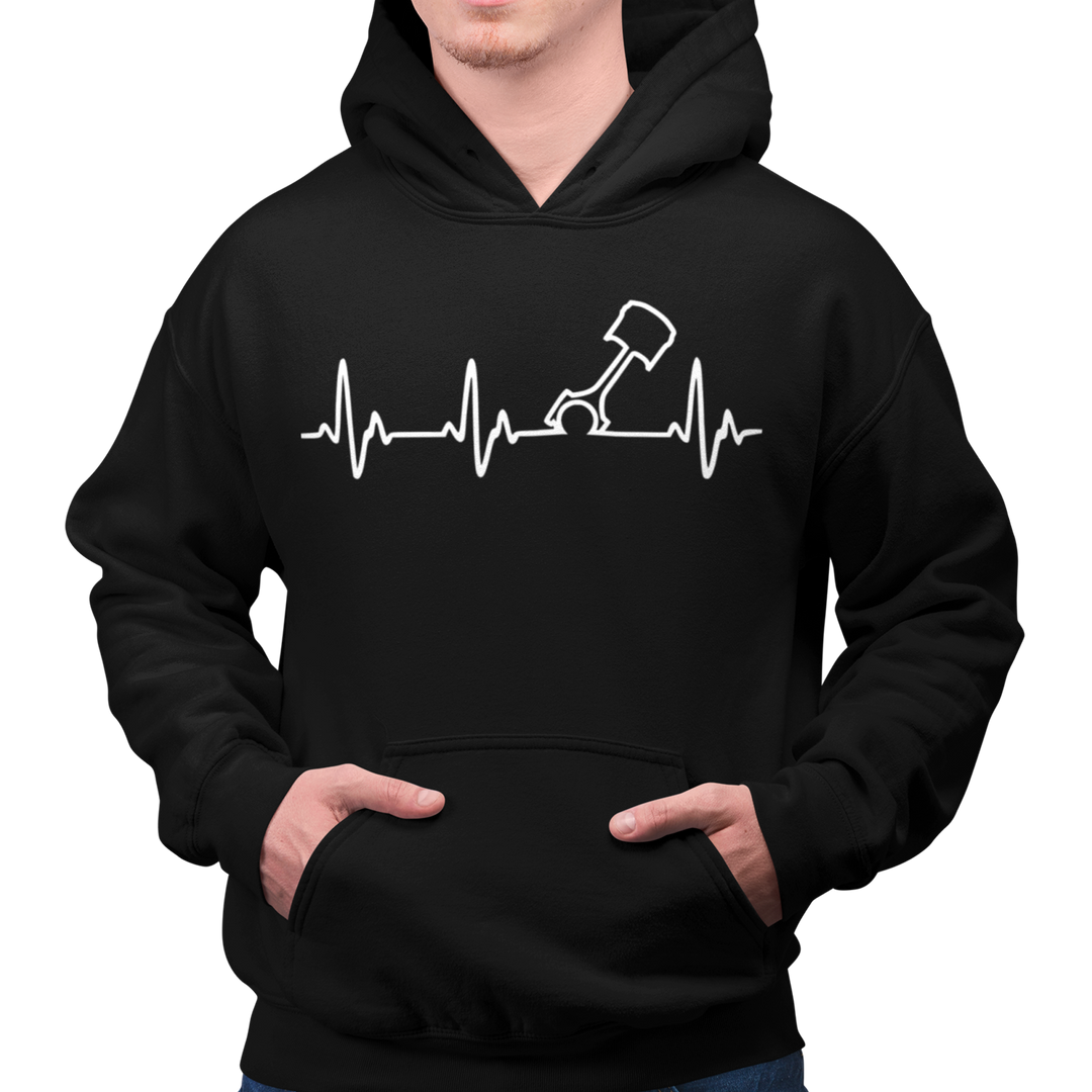 HEART BEAT PISTON Hoodie